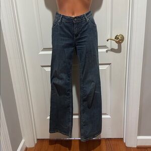 CABI Contemporary Fit Indigo Wash Denim Blue Jeans Boot Cut Size 2 NWOT $100